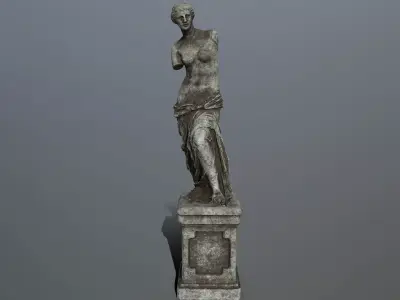   Venus de Milo Low-poly 3D model