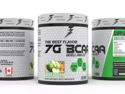 Protein Powder 3D model