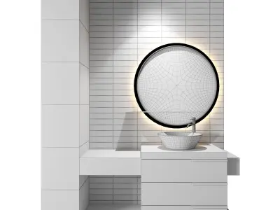 Luxury Bathroom 96 3D model