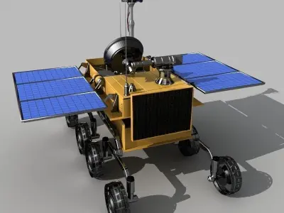 Lunar Rove 3D model
