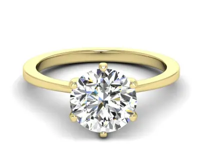 10 ENGAGEMENT RINGS COLLECTION EMAX LEA 3D Model Pack