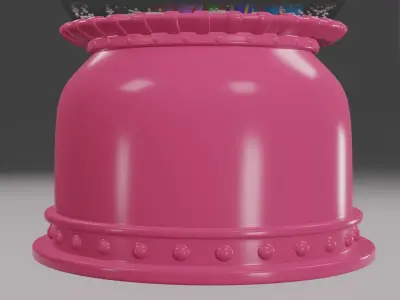 SnowGlobe Animation 3D model