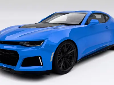 Chevrolet Camaro ZL1 Low-poly 3D model order