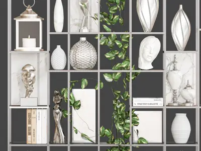 decorative set 47 3D model purchase