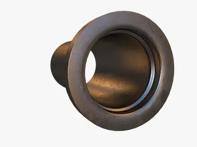 Steel Base Pipe 3D model