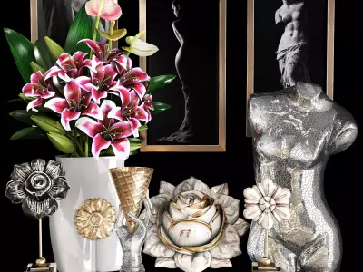 Decor set 42 3D model