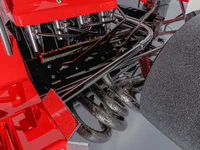 Surtees TS9B 1971 3D Model 3D model