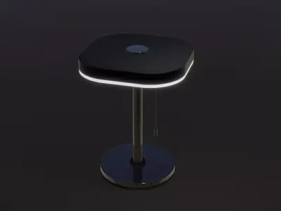 Luxury Desk Lamp Bedside lamp Free 3D model