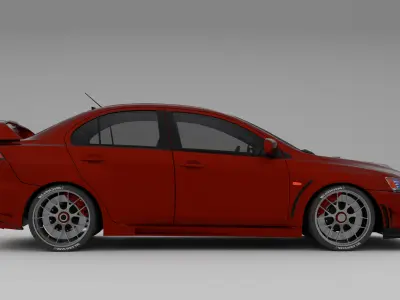 Mitsubishi Lancer Evo 3D model