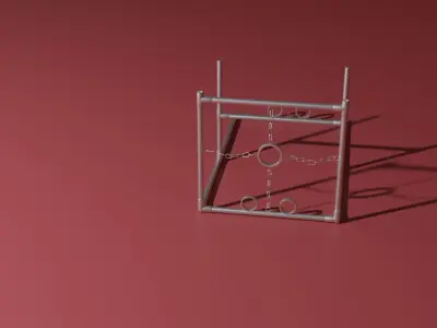 BDSM rack 3D model