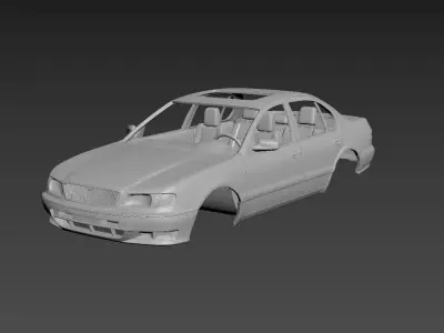 Infinity I30 1996 Body For Print 3D print model