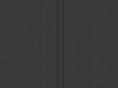 Glass fence Free low-poly 3D model