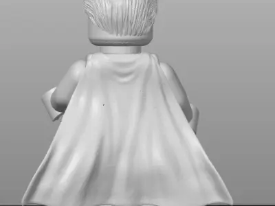 Lego Superman Henry Cavil 3D print model