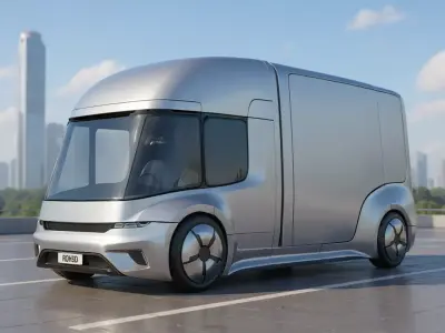 Autonomous Urban Delivery Vehicle 3D model