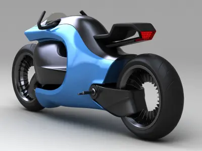 eBike Concept 3D model
