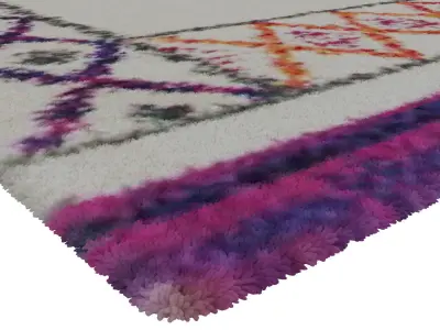 Rug Set 1548 3D model