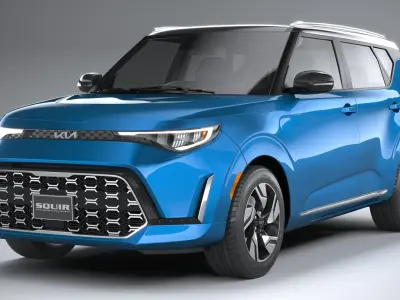 Kia Soul GT-Line 2023 3D model
