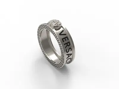 Vers ring for men 3D print model