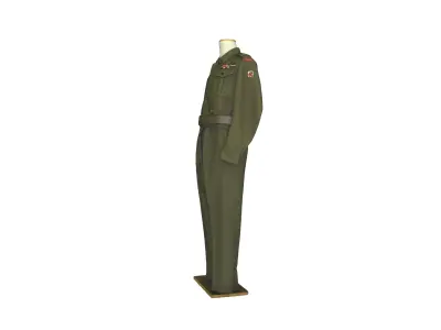 Ironfield Military Uniform - High Quality 3D Model 3D model
