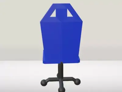 Chair Lowpoly Free 3D model
