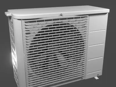 AC Outdoor Unit Free 3D model