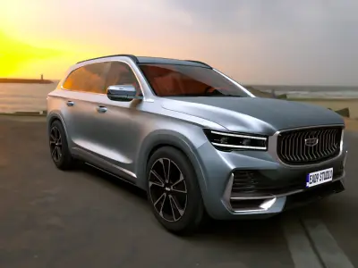 Geely Monjaro 2025 3D model