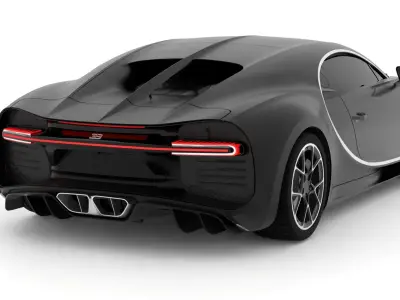 Bugatti Chiron 3D model