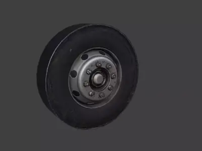 Hino Wheels 8 studs Free 3D model