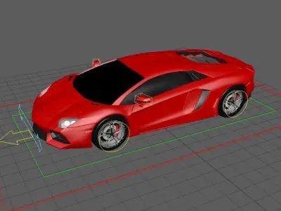 Sport car 3D model