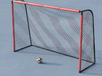 Soccer Gates 3D model