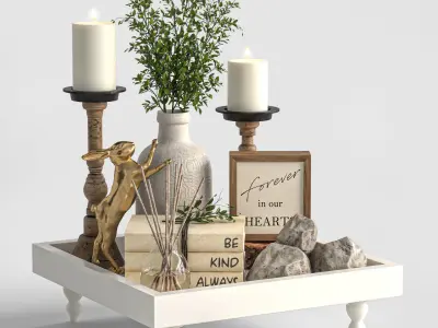 Decorative set 44 3D model