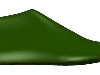 boot footwear shoe canvash snekears last shoelast sole outsole i 3D print model