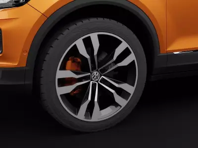 Volkswagen T-Roc  3D model