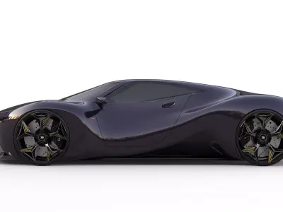 Bugatti Audra Concept 3D model