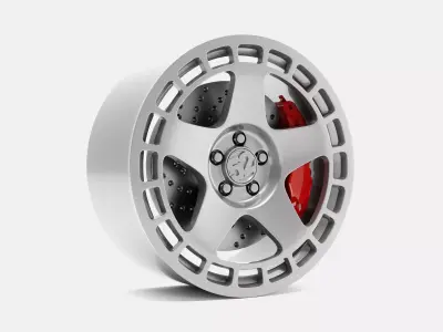 18x8 Fifteen52 Turbomac Wheel and Brake 3D print model