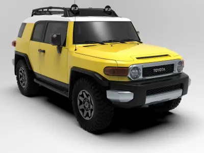 Toyota FJ Cruiser 2022 3D model