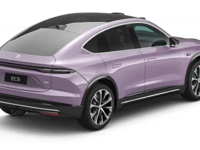 2025 Nio EC6 with Interior 3D model