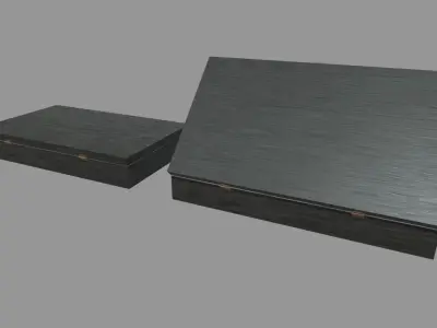 Cigar Box Low-poly 3D model
