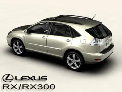 Lexus RX RX300 2004 3D model