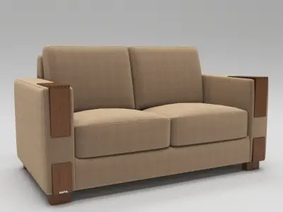 Squareton sofa 3D model