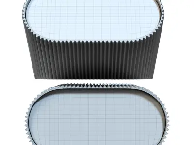 Lexon Ray Clock 3D model