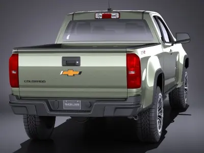 Chevrolet Colorado ZR2 2-door CG 2017 3D model