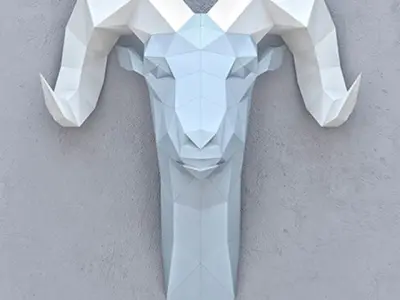 REM PAPER HEAD 3D model