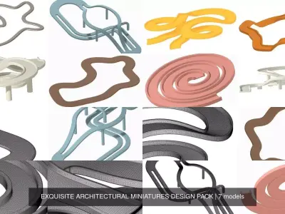 EXQUISITE ARCHITECTURAL MINIATURES DESIGN PACK