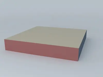 Car with recycled tin Free 3D model