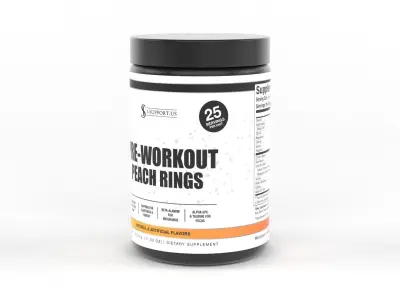 Protein Powder 3D model get