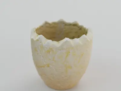 Easter Vase Low-poly 3D model