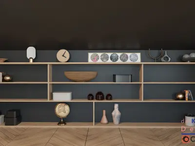 Cozy Living Room 3D model