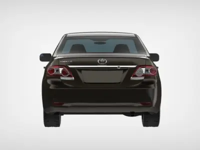 Toyota Corolla E140 3D model