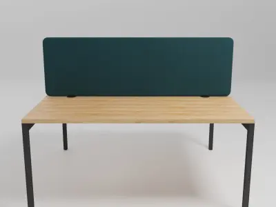 OGI Y - Rectangular workstation bench - Free 3D model